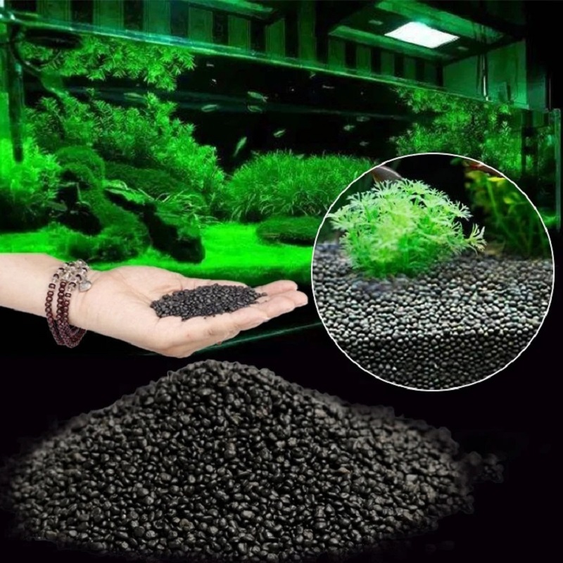 Aquarium Plant Root Tabs - 水槽水草泥植物種子土壌水槽底砂栄養土壌黒泥水草水槽底土壌肥料