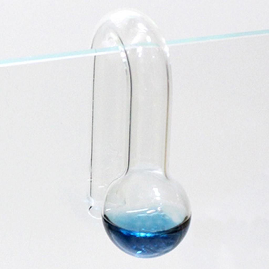 Planted Aquarium Co2 System - 水槽用CO2濃度モニター、ガラス製ドロップ式CO2指示器、水草栽培システム用