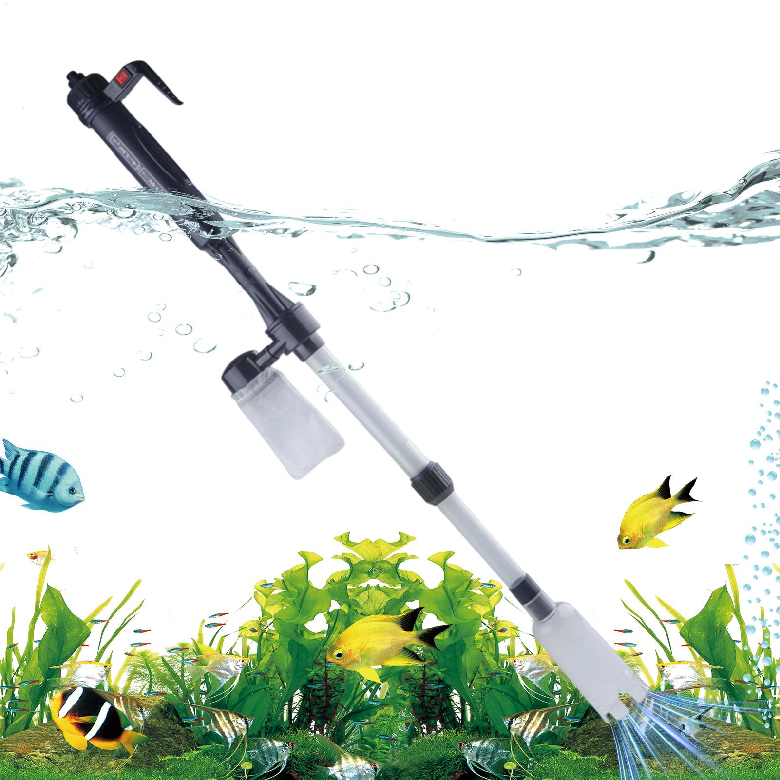 Planted Aquarium Cleaning Kit - 水槽底材クリーナー 電動水槽清掃ツール 調整可能な水流 水槽清掃キット 砂清掃