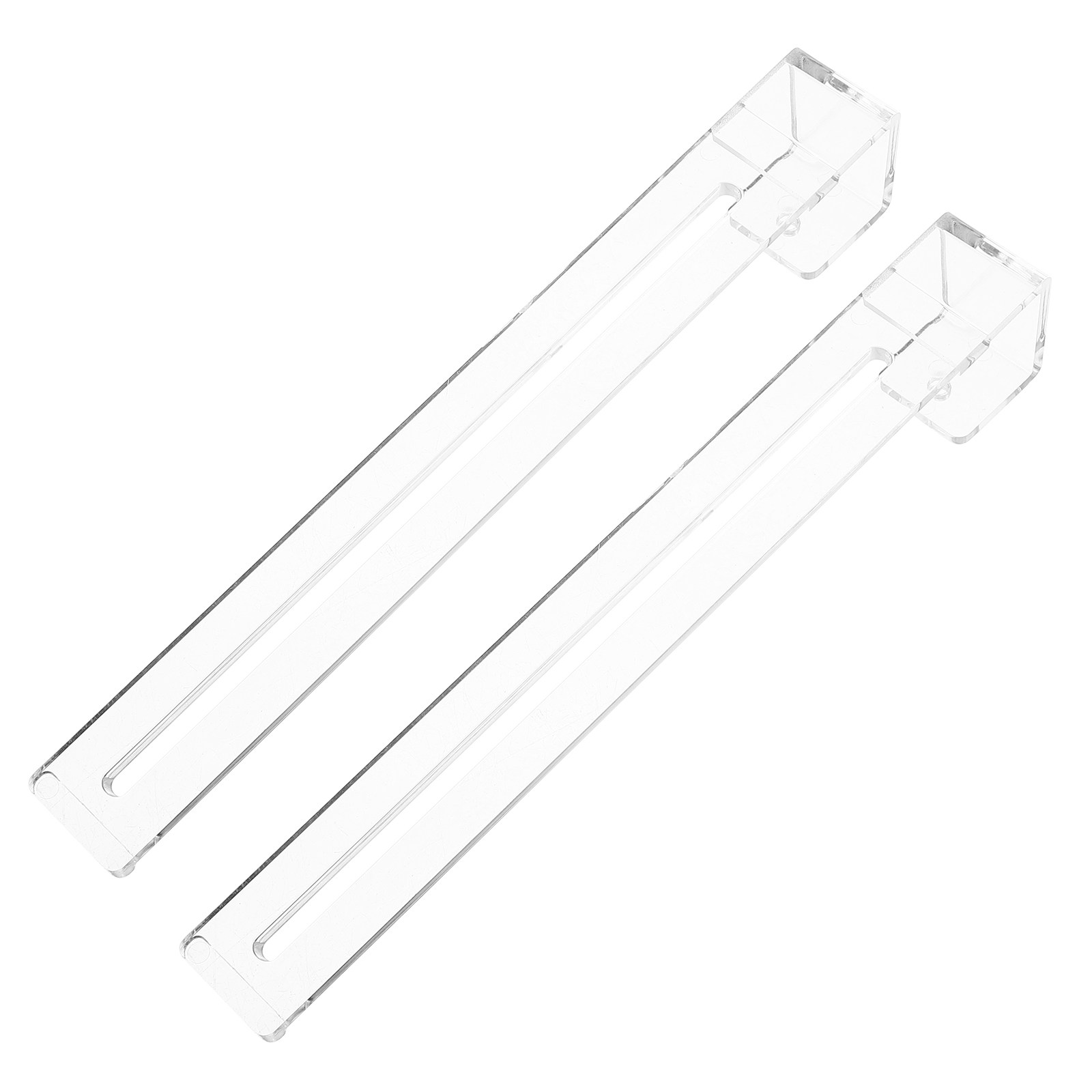 Planted Aquarium Betta - 2個入り、省スペースで透明な水槽用フック。簡単に取り付け可能。ベタの飼育、カメの日光浴台、水草の固定など、多目的に使用できる。