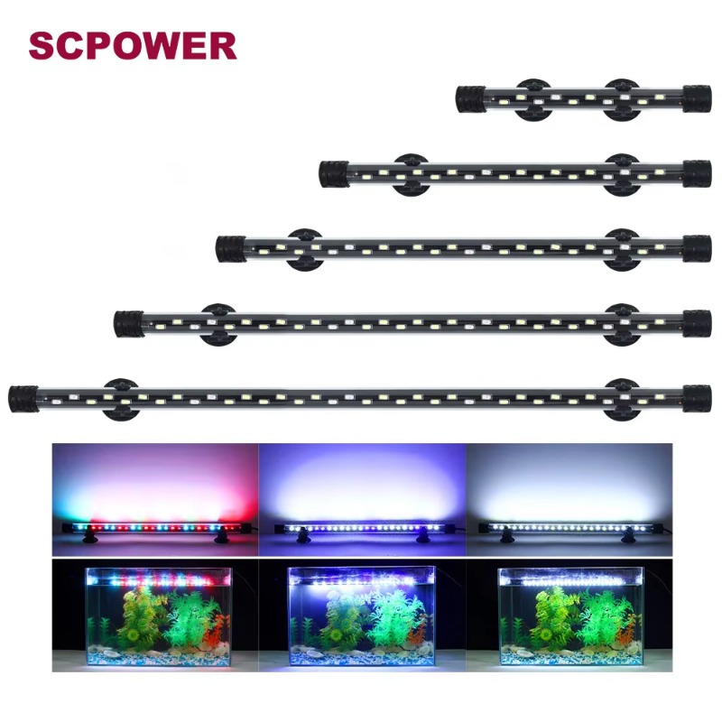 Planted Aquarium Hanging Light - アクセサリースタンド付き吊り下げ式水中ランプLED RGBフルスペクトル水槽ライト（サンゴ、水草、魚タンク用）