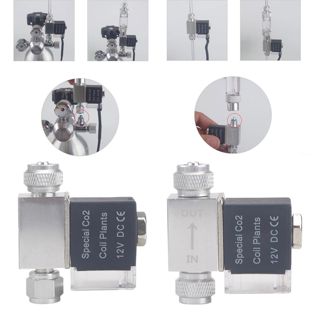 CO2濃度調整器、磁気ソレノイド式、低騒音、固定流量、安全な - Aquarium Planted Aquarium のレビューと価格