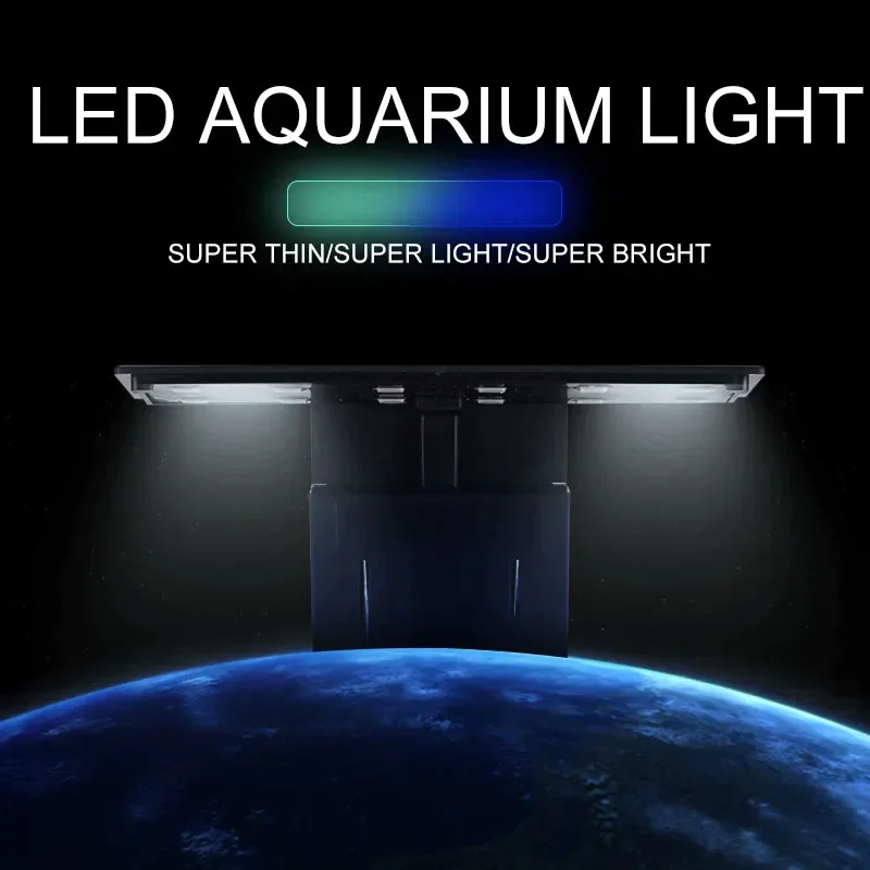 超薄型 LED 水族館ライト 5 ワット/10 ワット/15 - Planted Aquarium Pictures のレビューと価格