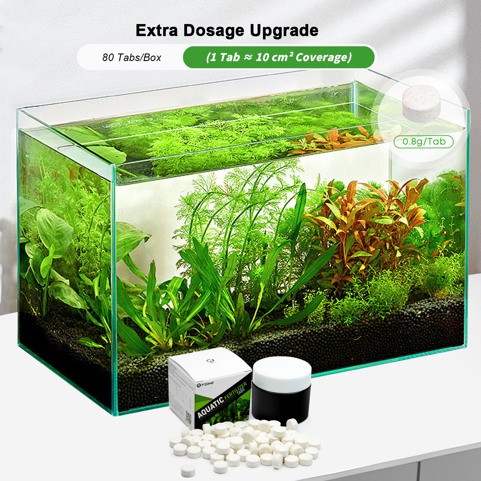 FZONE ルートタブ 淡水水槽植物肥料アクセサリー 魚タン - Aquarium Plant Root Tabs のレビューと価格