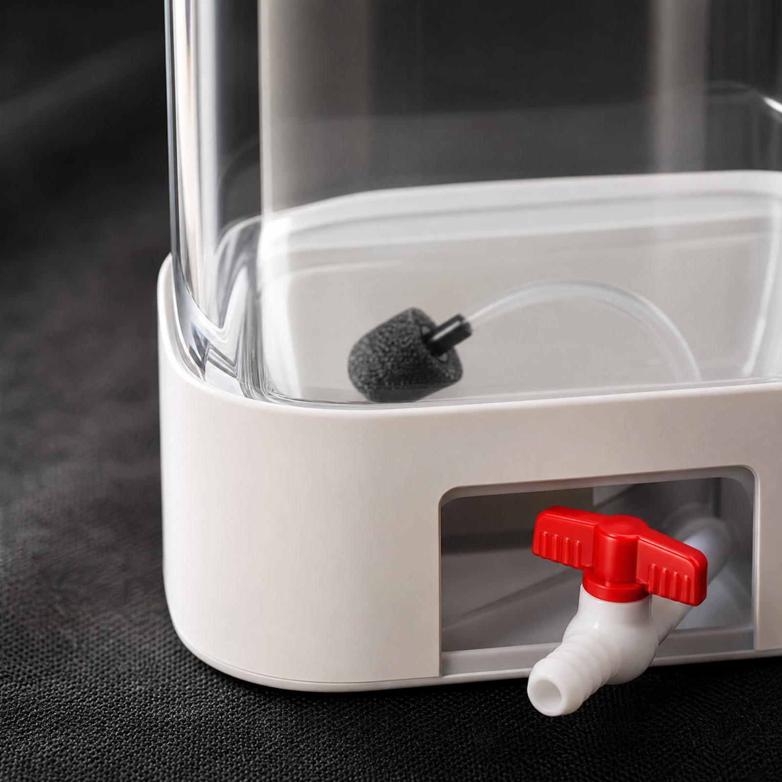 コンパクトな水耕栽培水槽、高ホウケイ酸ガラス製、植栽用バスケ - Planted Aquarium Air Stone のレビューと価格