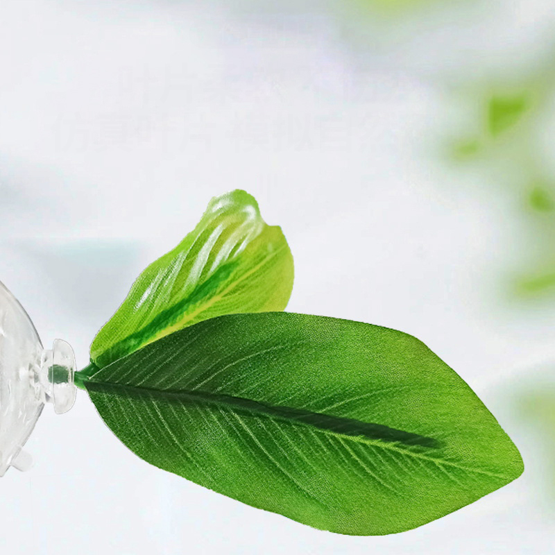 (Ce14)1/5個入り、緑色の葉っぱのハンモック。ベタ魚用 - Planted Aquarium Betta のレビューと価格