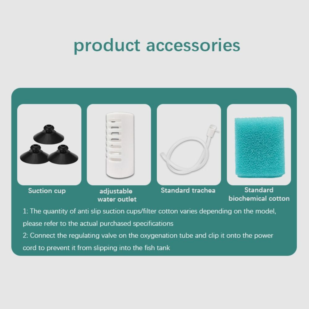 吸盤式エアポンプ水槽スポンジフィルター酸素波水槽内部フィルタ - Aquarium Planted Filter のレビューと価格