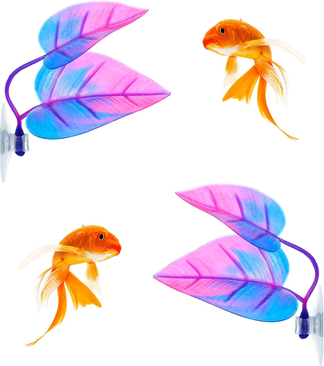 ベタ魚の葉のハンモックは、ベタの産卵繁殖のための自然の生息地 - Planted Aquarium Betta のレビューと価格