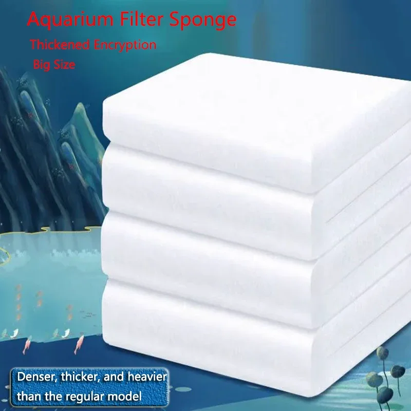 水族館用の超厚生化学フィルター,水槽用の綿スポンジ,泡スキマ - Aquarium Planted Filter のレビューと価格
