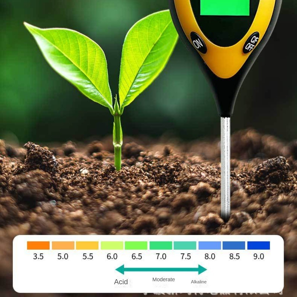 土壌pHテスター 4 in 1 pH土壌pH検出器 光 湿度 - Tissue Culture Plant のレビューと価格
