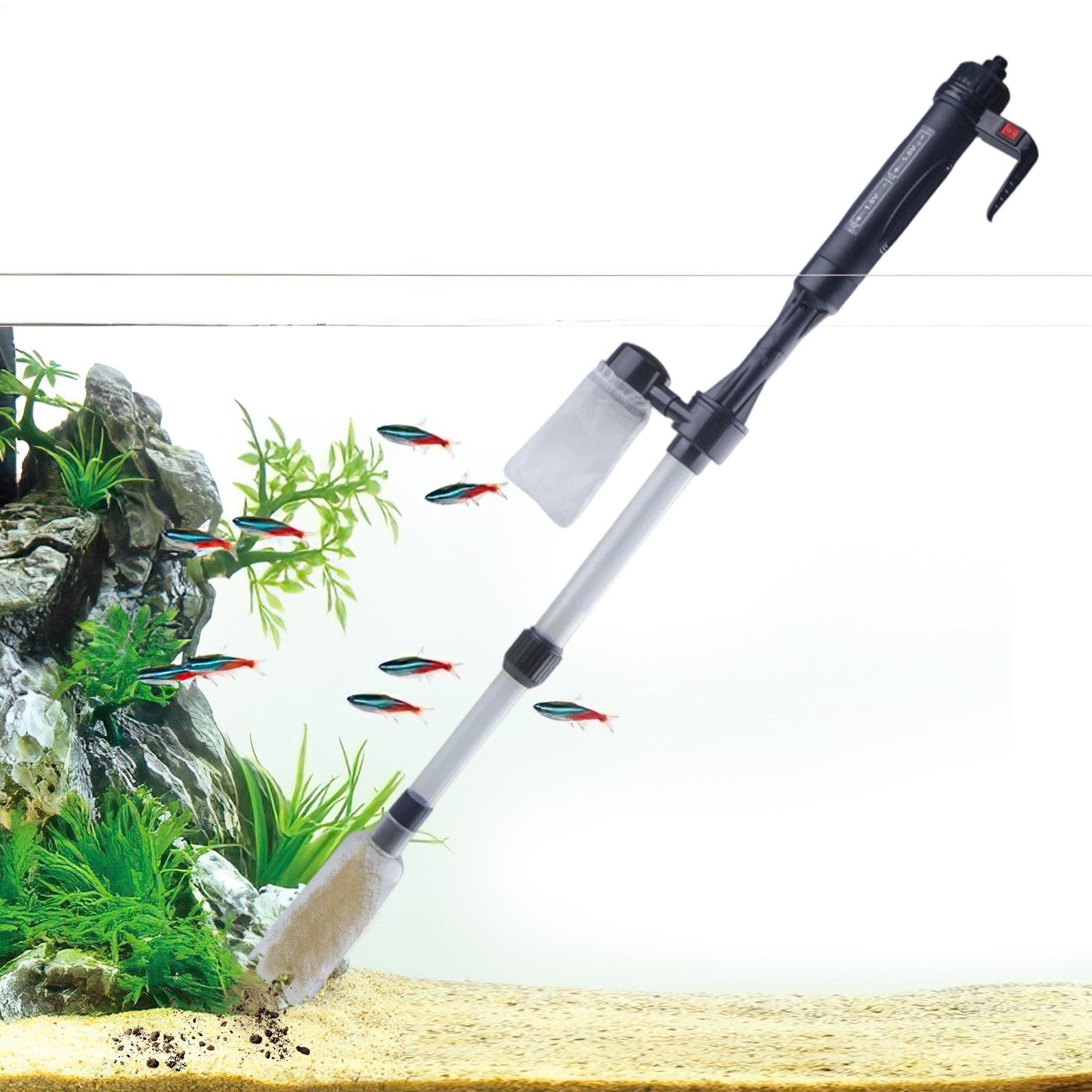 水槽底材クリーナー 電動水槽清掃ツール 調整可能な水流 水槽 - Planted Aquarium Cleaning Kit のレビューと価格