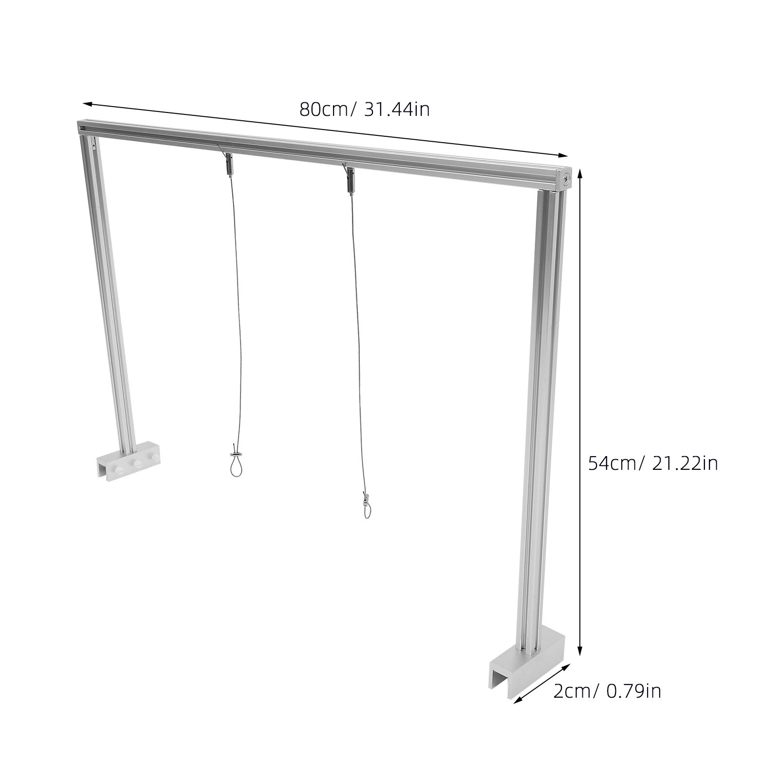 1個入りの水槽用ライトスタンド。頑丈な構造で、ランプの設置に - Planted Aquarium Hanging Light のレビューと価格