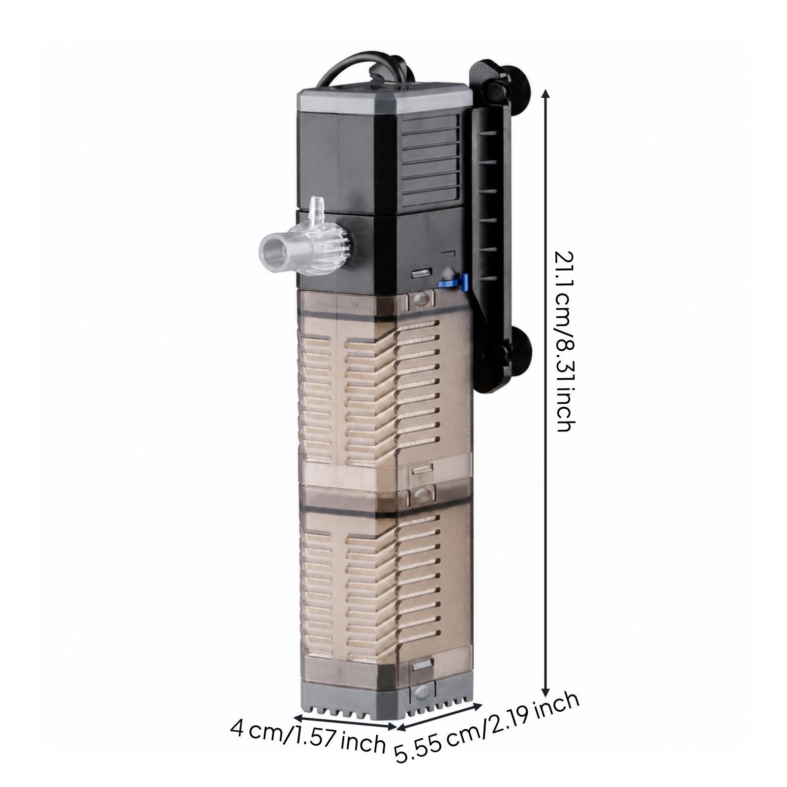 観賞魚用の水槽で使用する、フィルター付きの水中ポンプ。水の循 - Aquarium Planted Filter のレビューと価格