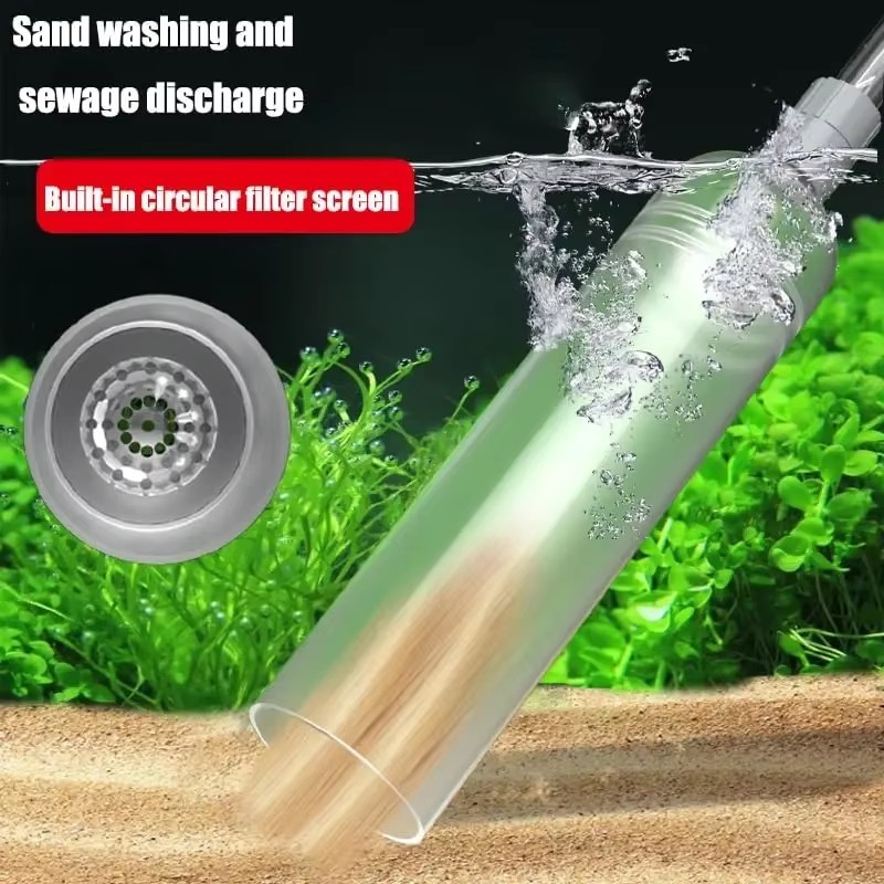 水槽サイフォン真空砂利洗浄器 大型水交換器 水槽砂洗浄・水交 - Aquarium Plant Root Tabs のレビューと価格