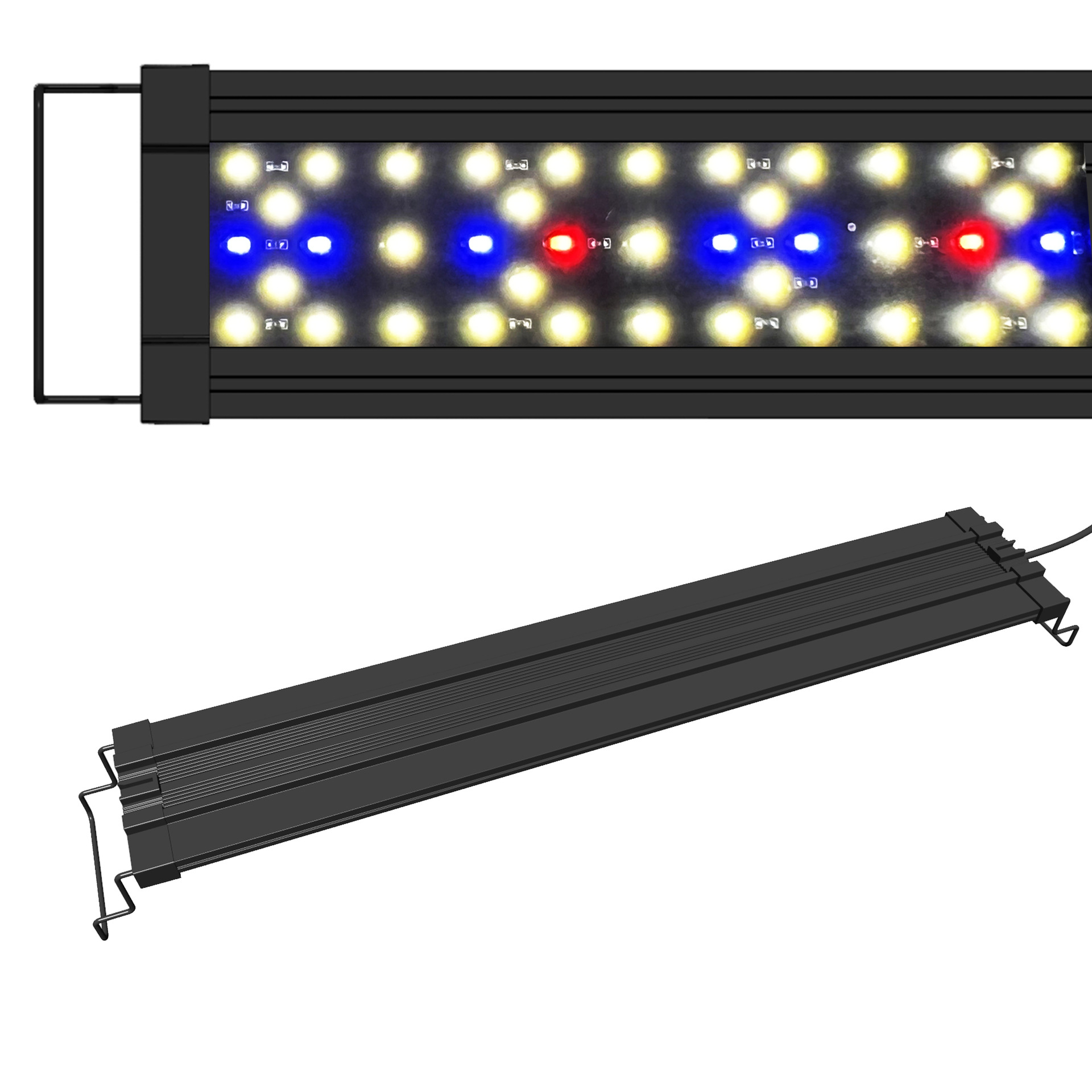フルスペクトル明るくする LED 植物照明、水槽アクセサリー - Planted Aquarium Hanging Light のレビューと価格