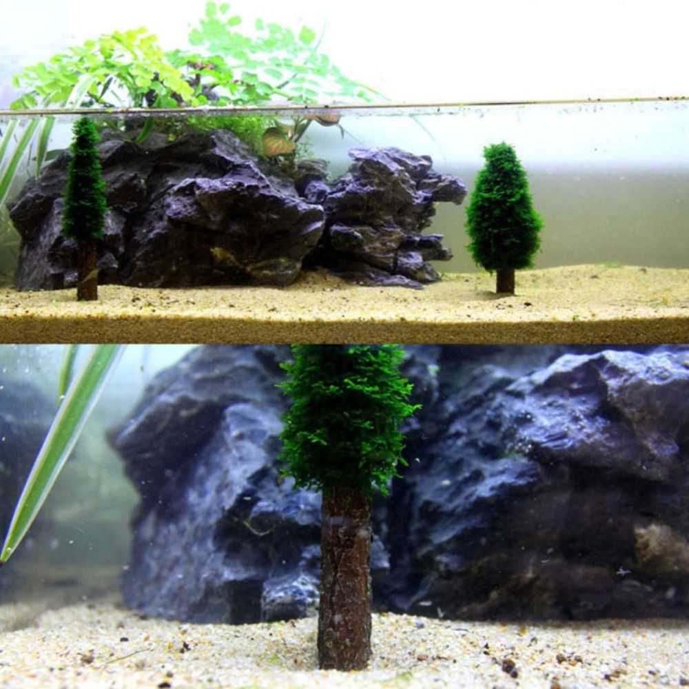 シミュレーションクリスマスツリー水槽モス植物ホルダーミニツリ - Planted Aquarium Moss のレビューと価格