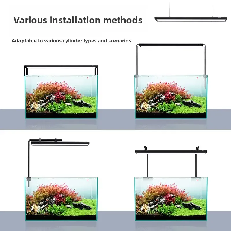 Mシリーズ アルミ合金製 吊り下げ式水槽ライト RGB UV - Planted Aquarium Hanging Light のレビューと価格