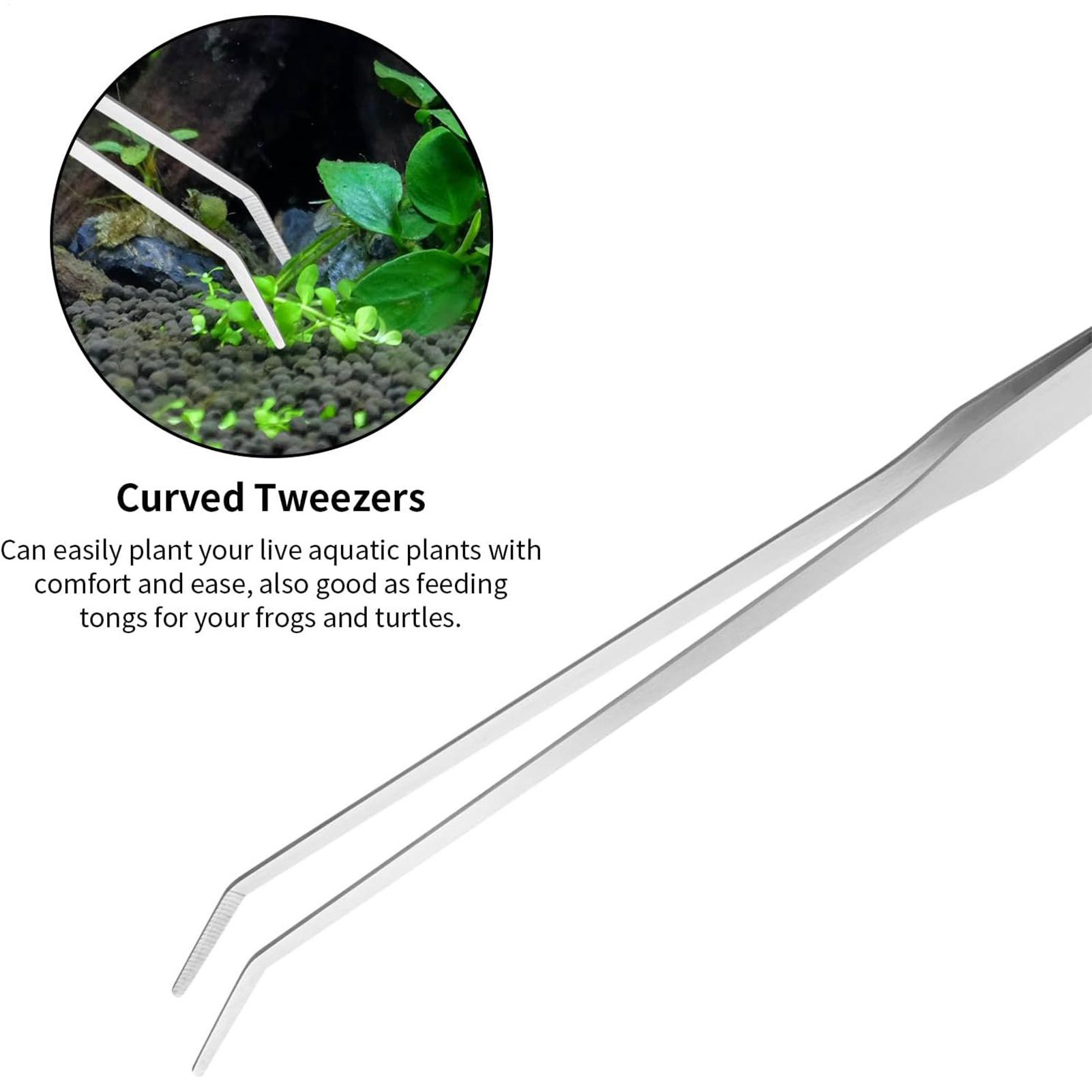 水族館クリーニングツールテラリウム植物ツールはさみキットステ - Planted Aquarium Cleaning Kit のレビューと価格