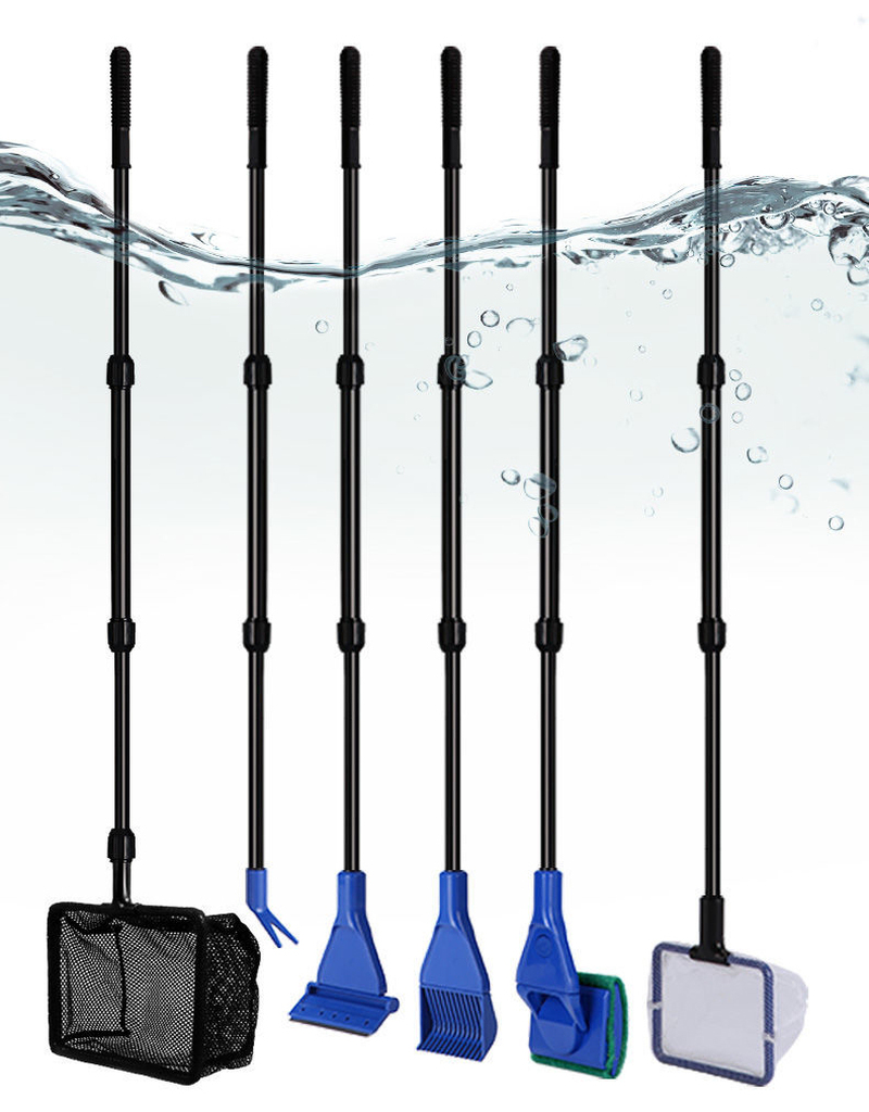6-IN-1 水族館クリーニングツールキット水槽クリーンセッ - Planted Aquarium Cleaning Kit のレビューと価格