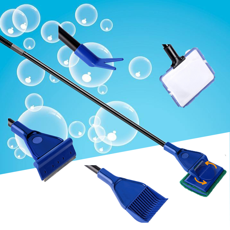 6-IN-1 水族館クリーニングツールキット水槽クリーンセッ - Planted Aquarium Cleaning Kit のレビューと価格